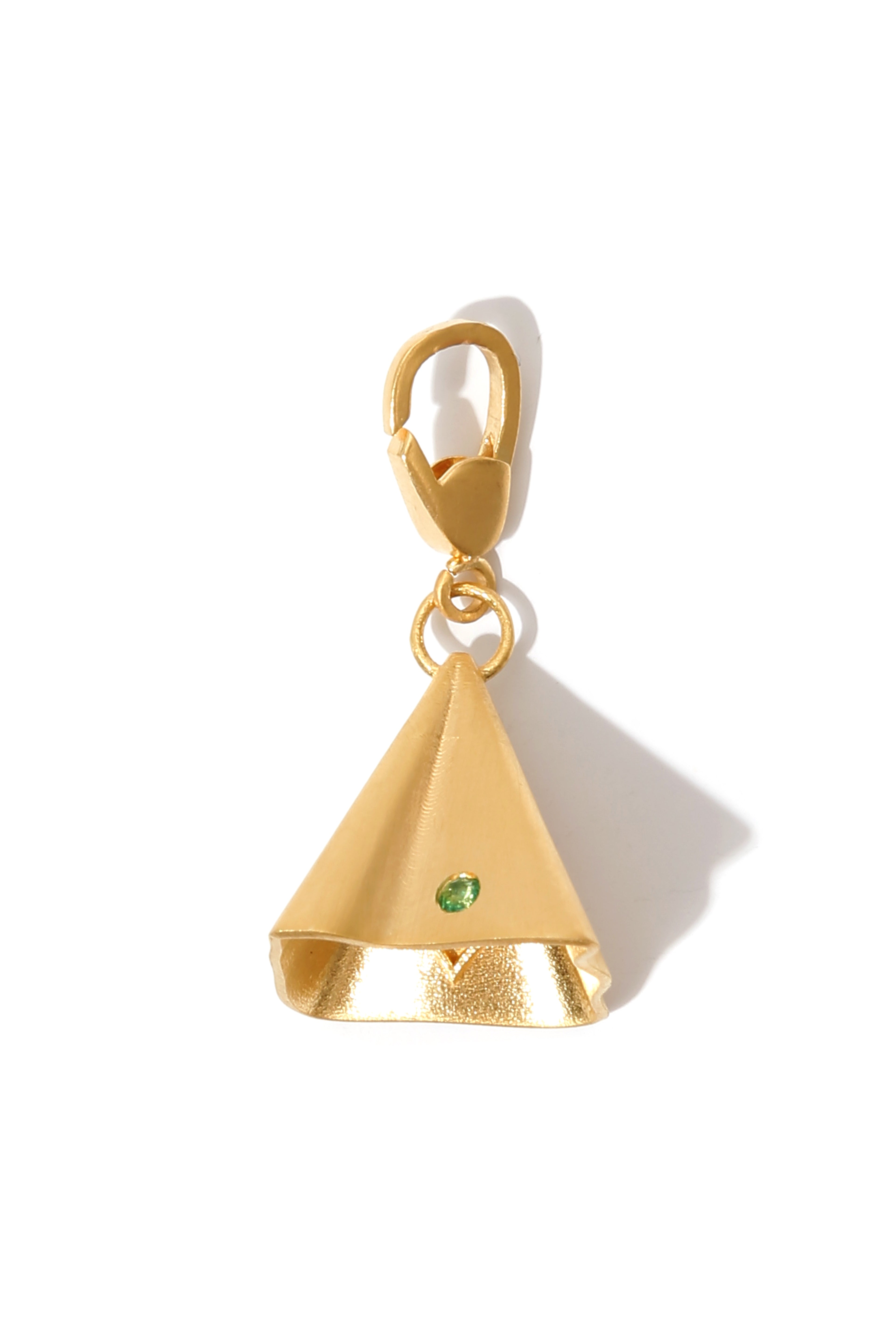 Love Note Emerald Charm