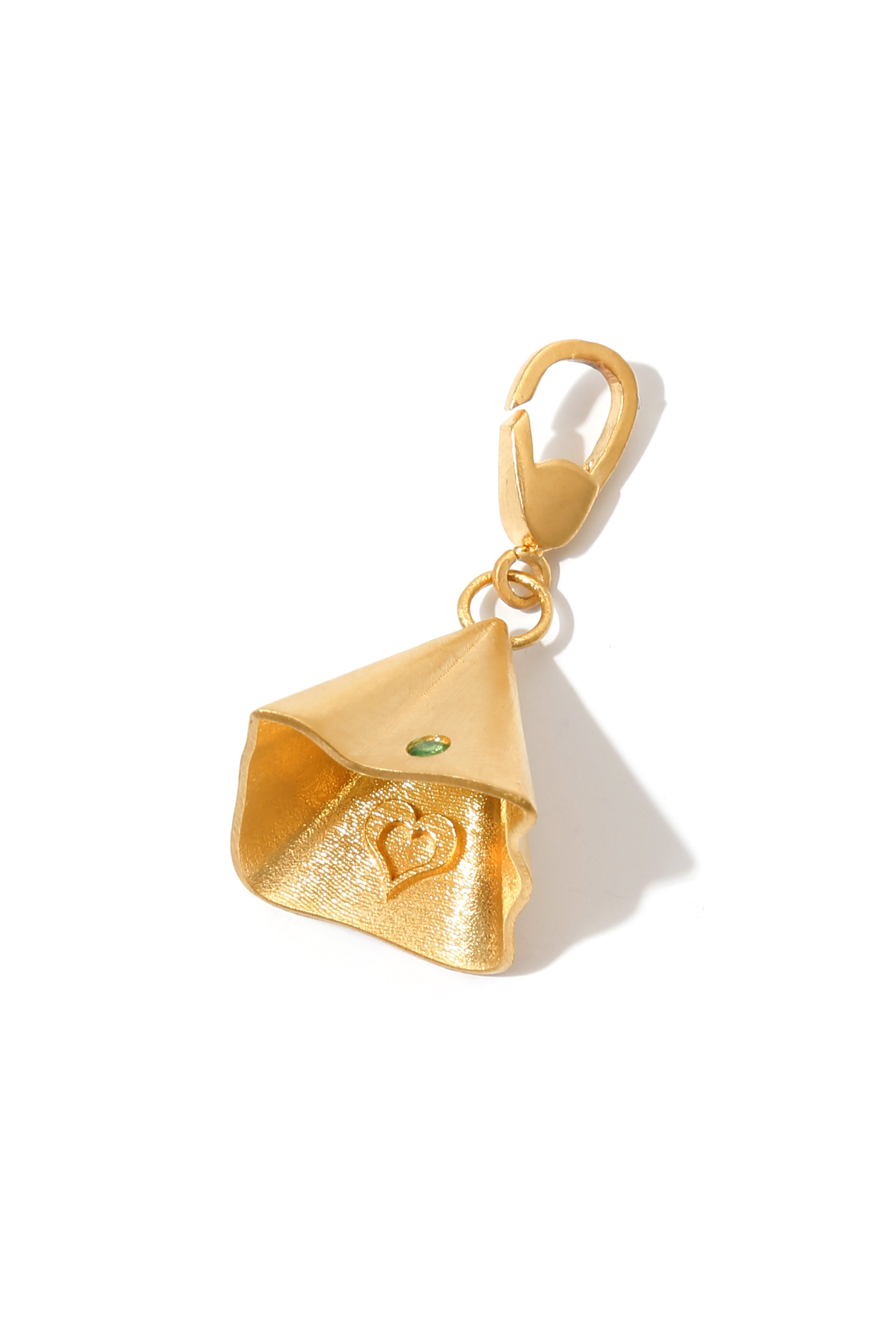 Love Note Emerald Charm