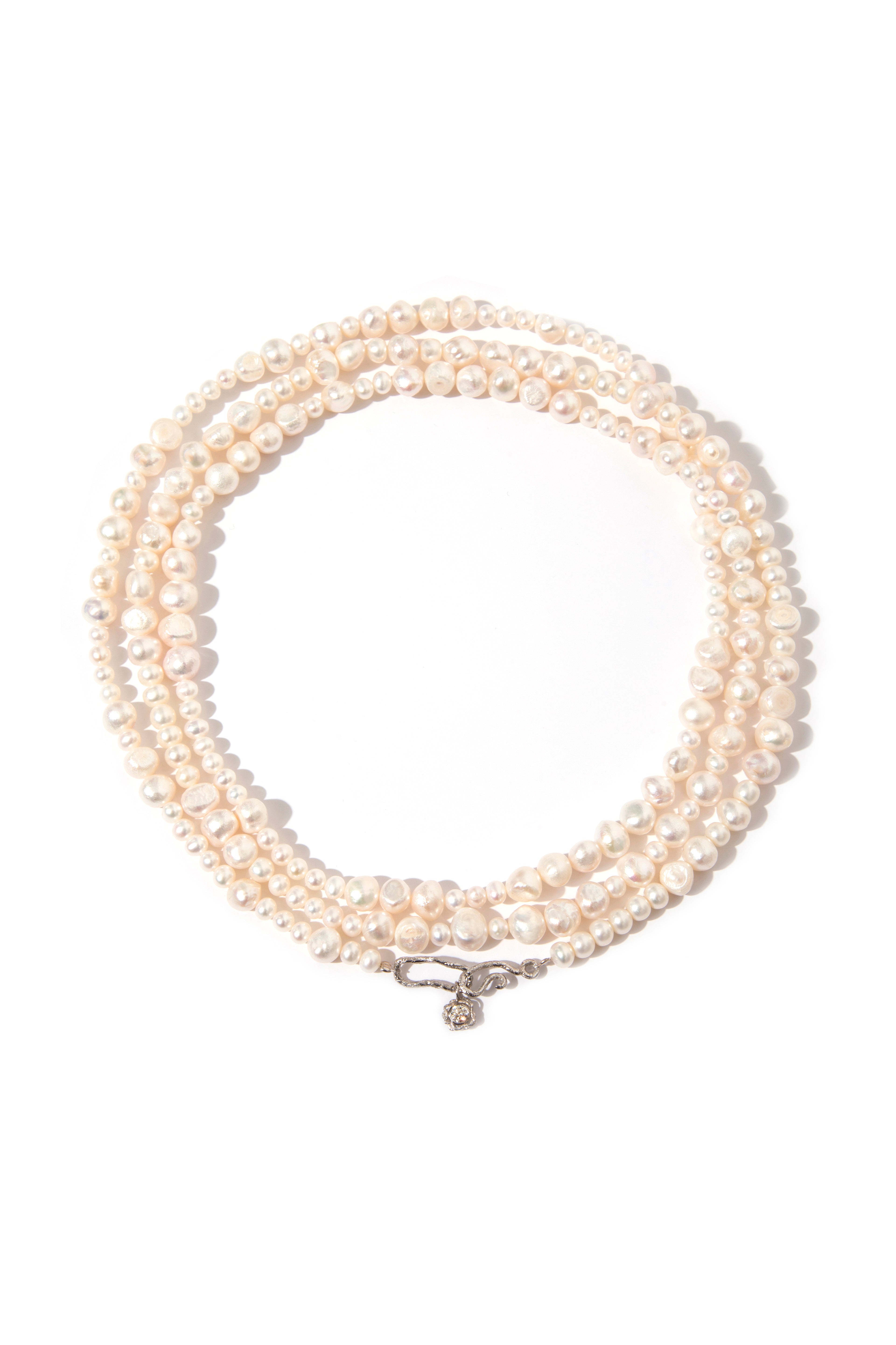 Pırlanta İnci Kolye