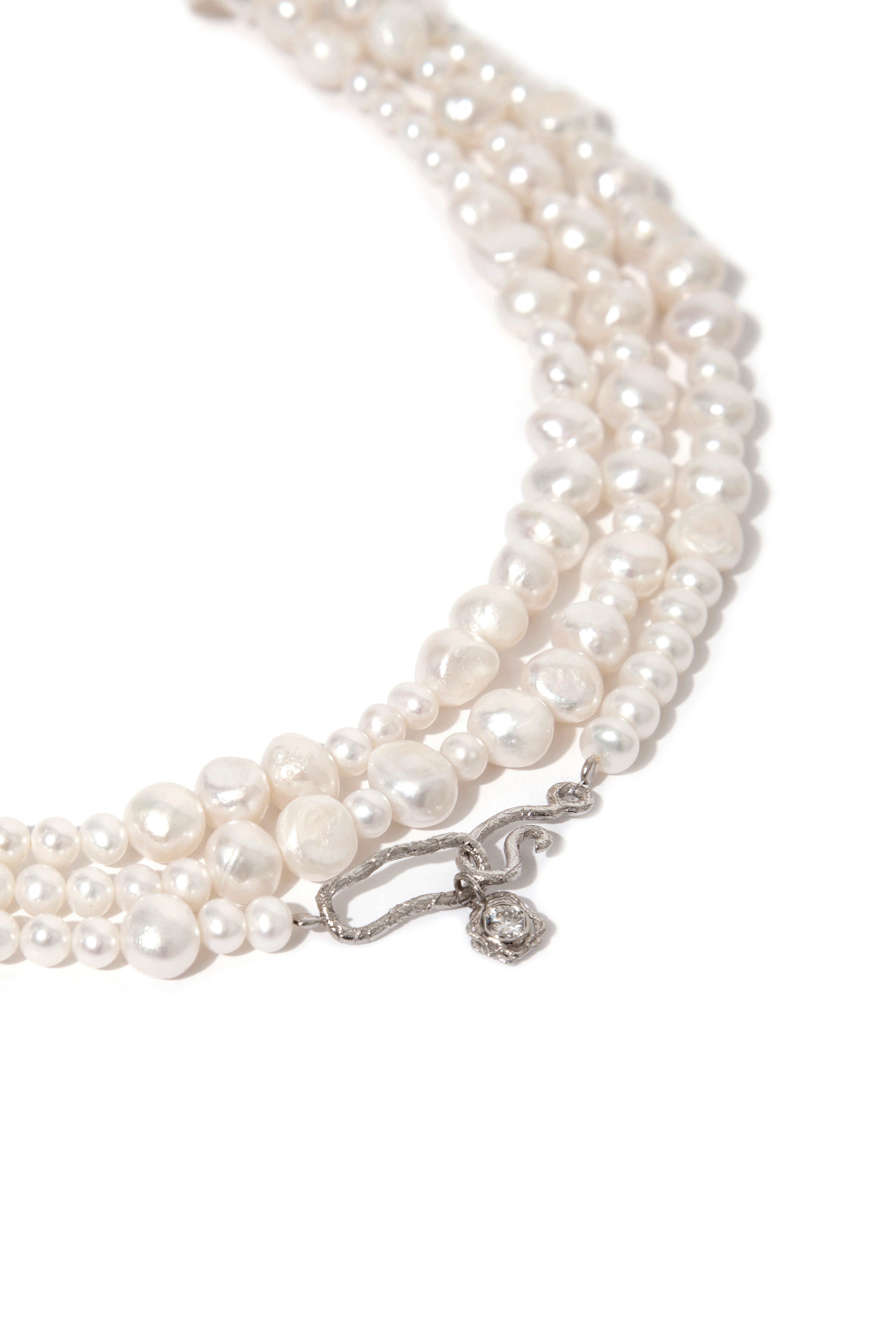 Pırlanta İnci Kolye