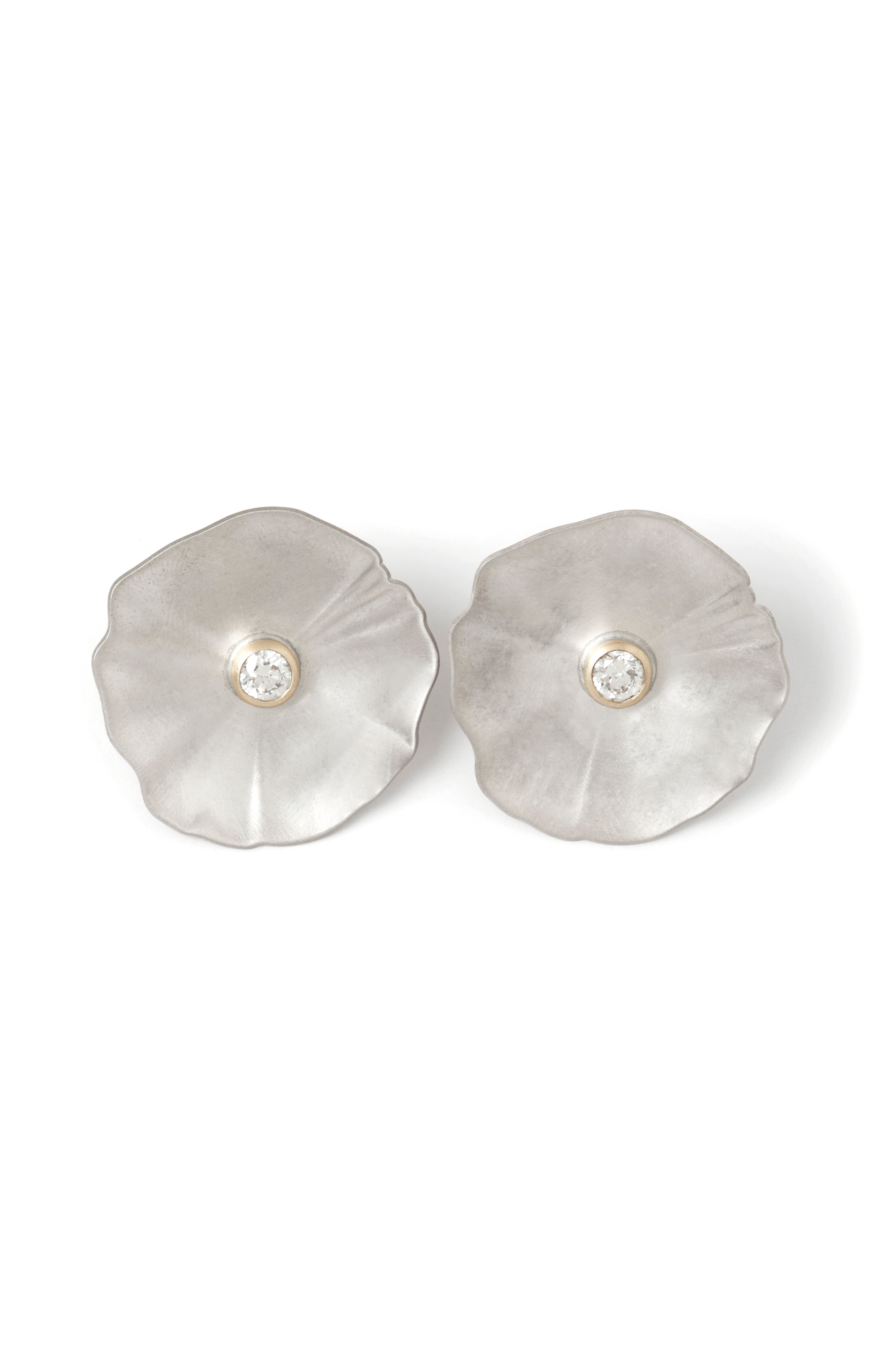 Starlit Silver Earring - Large