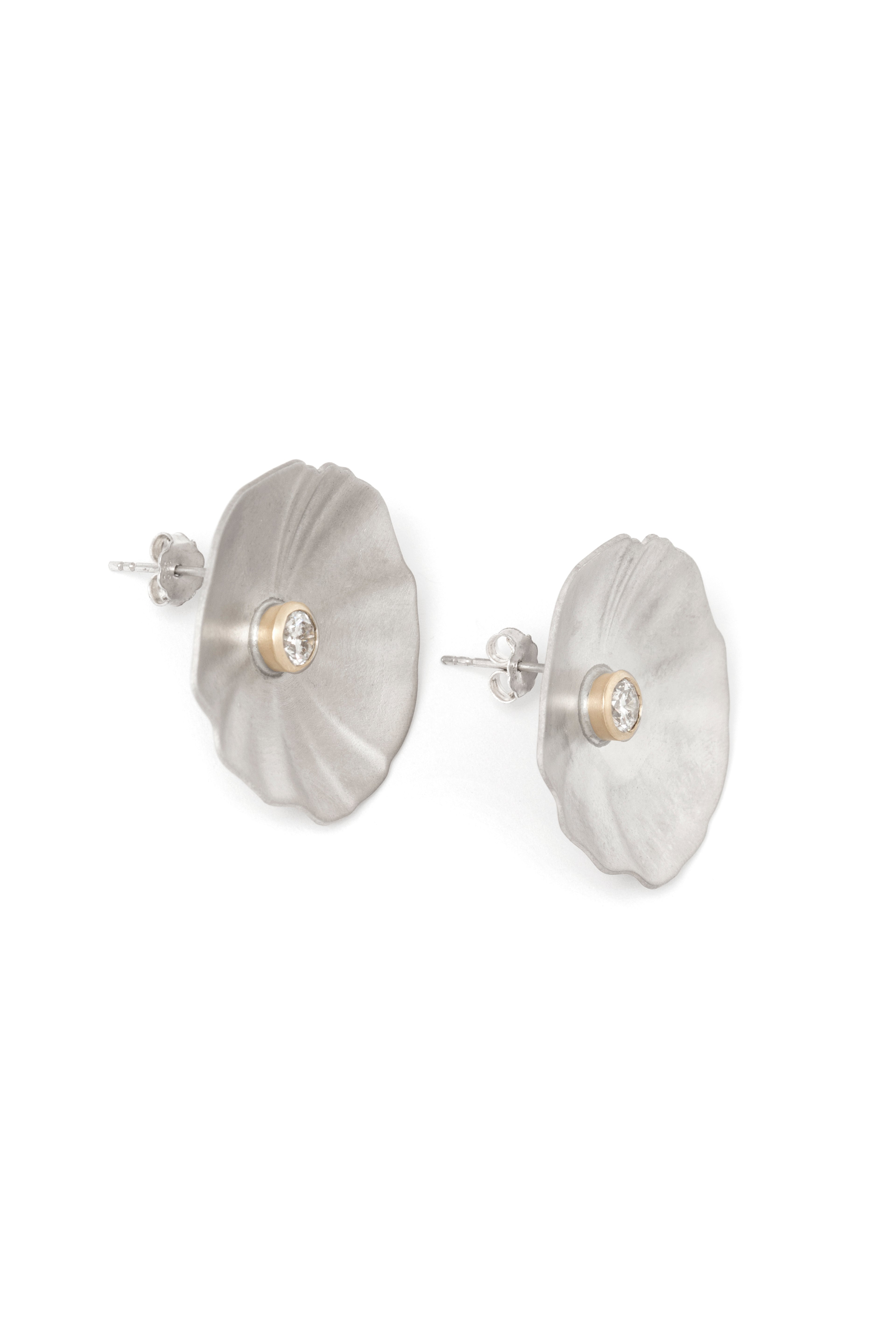 Starlit Silver Earring - Large
