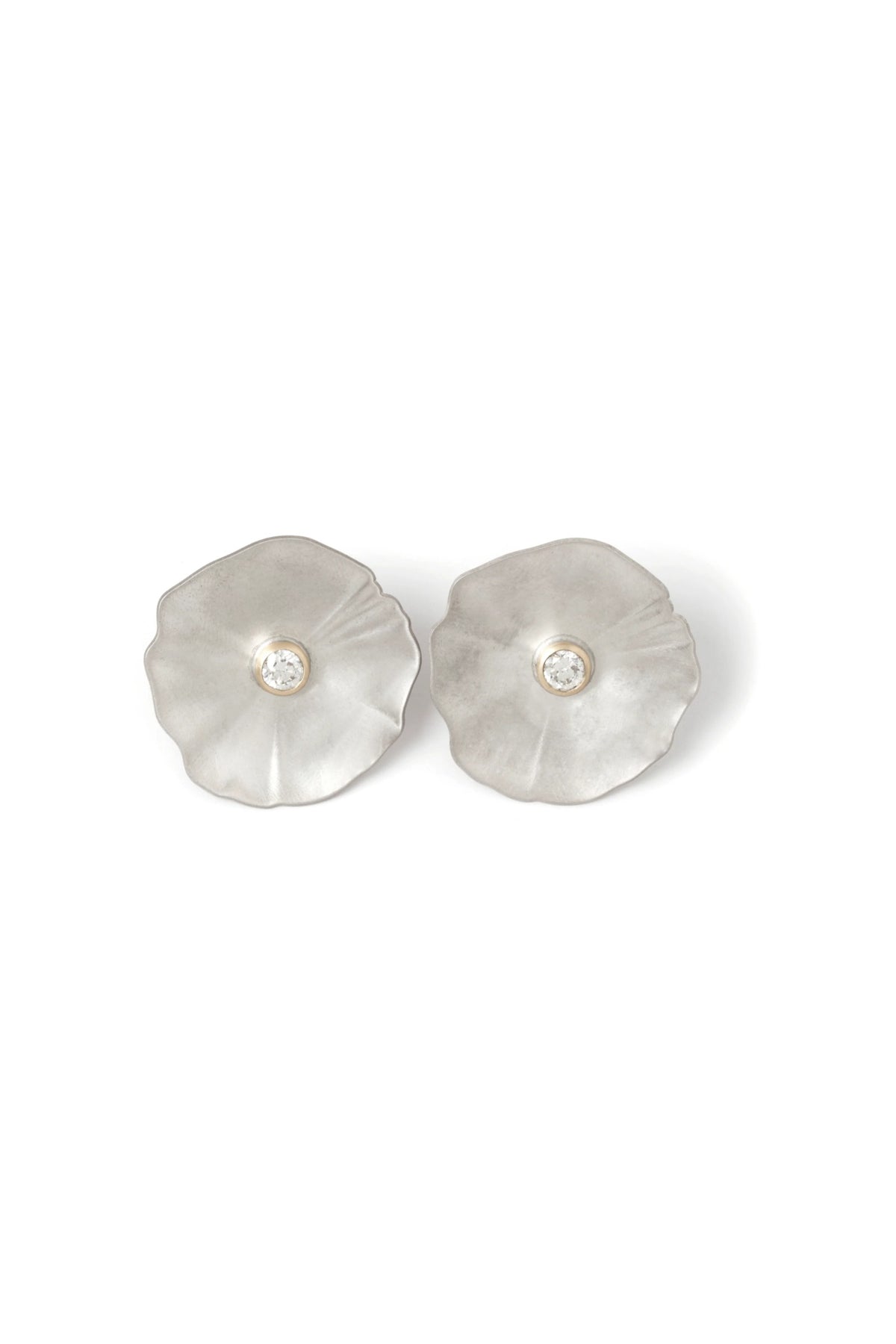Starlit Silver Earring - Large
