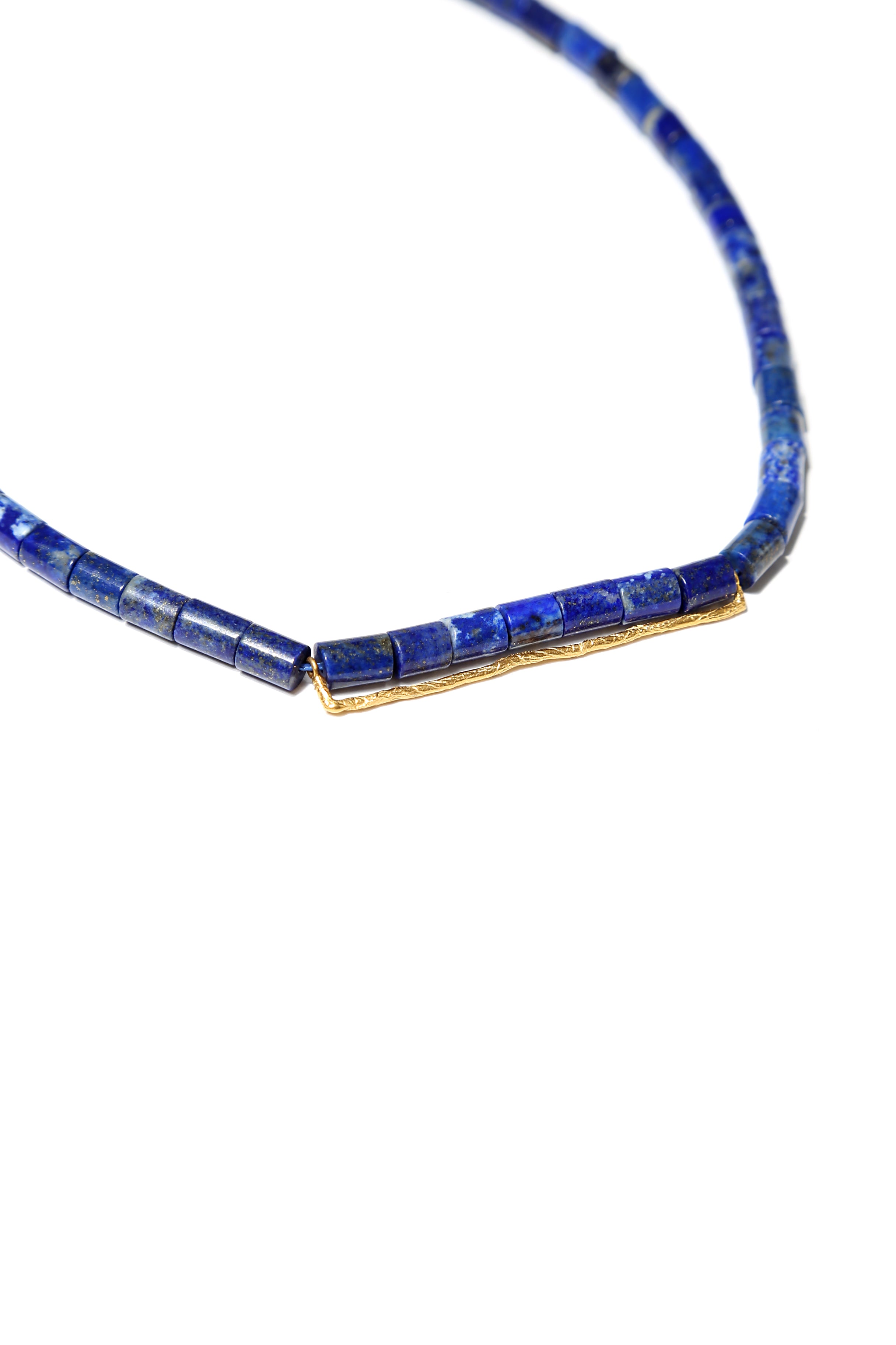 Lapis Lazuli Köşeli Kolye
