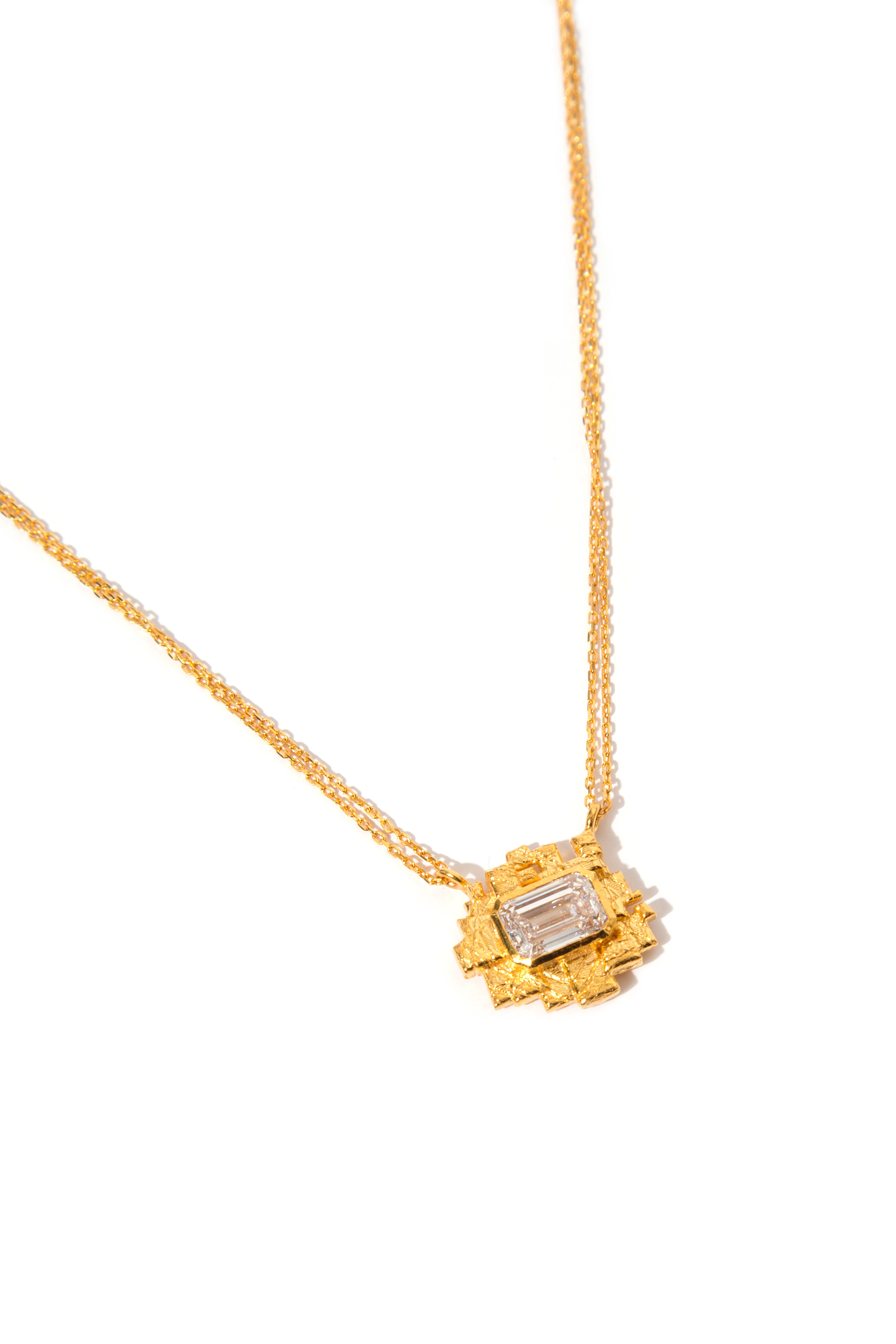 Mozaik TekTaş Kolye