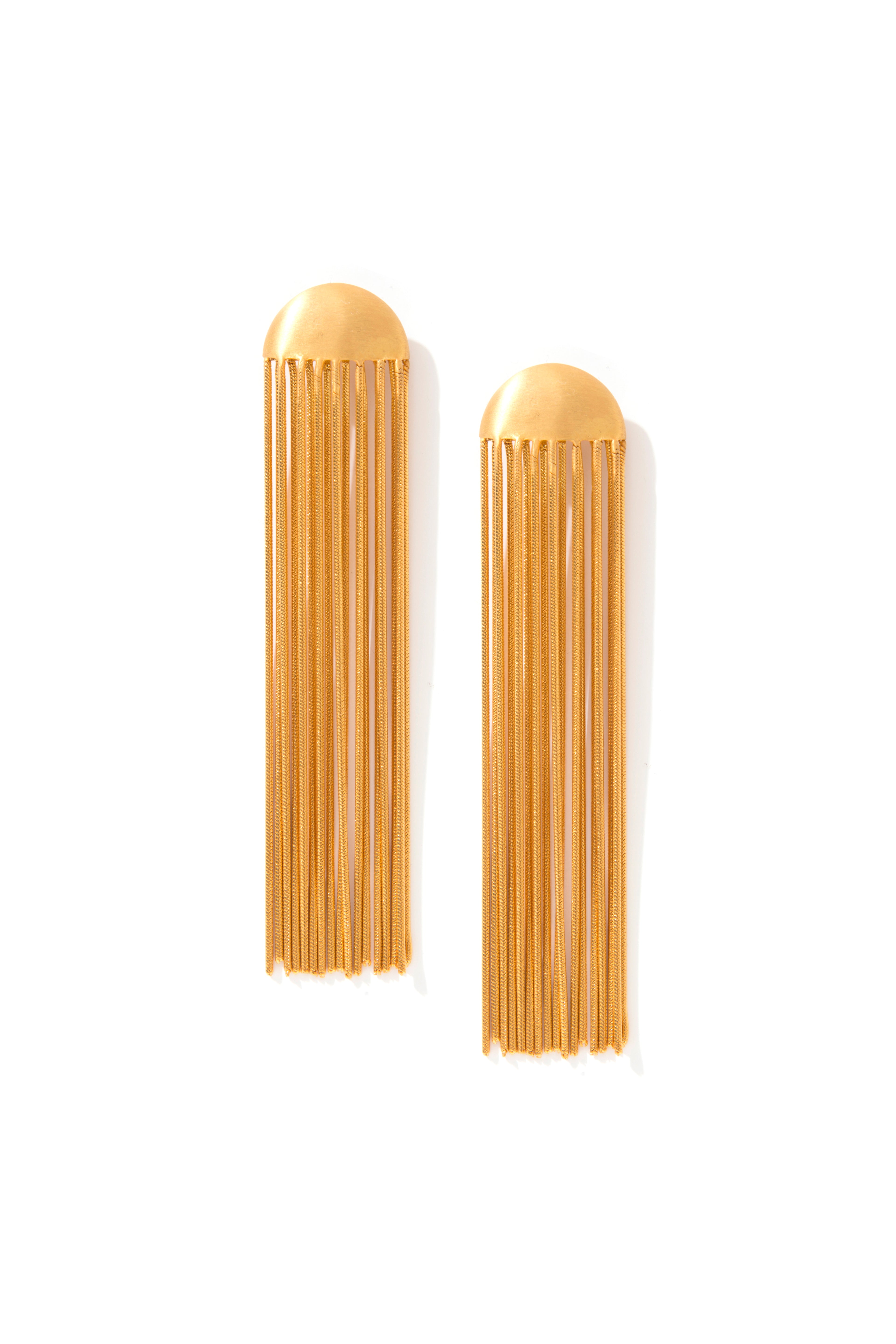 Sunkissed Tassel Long Küpe