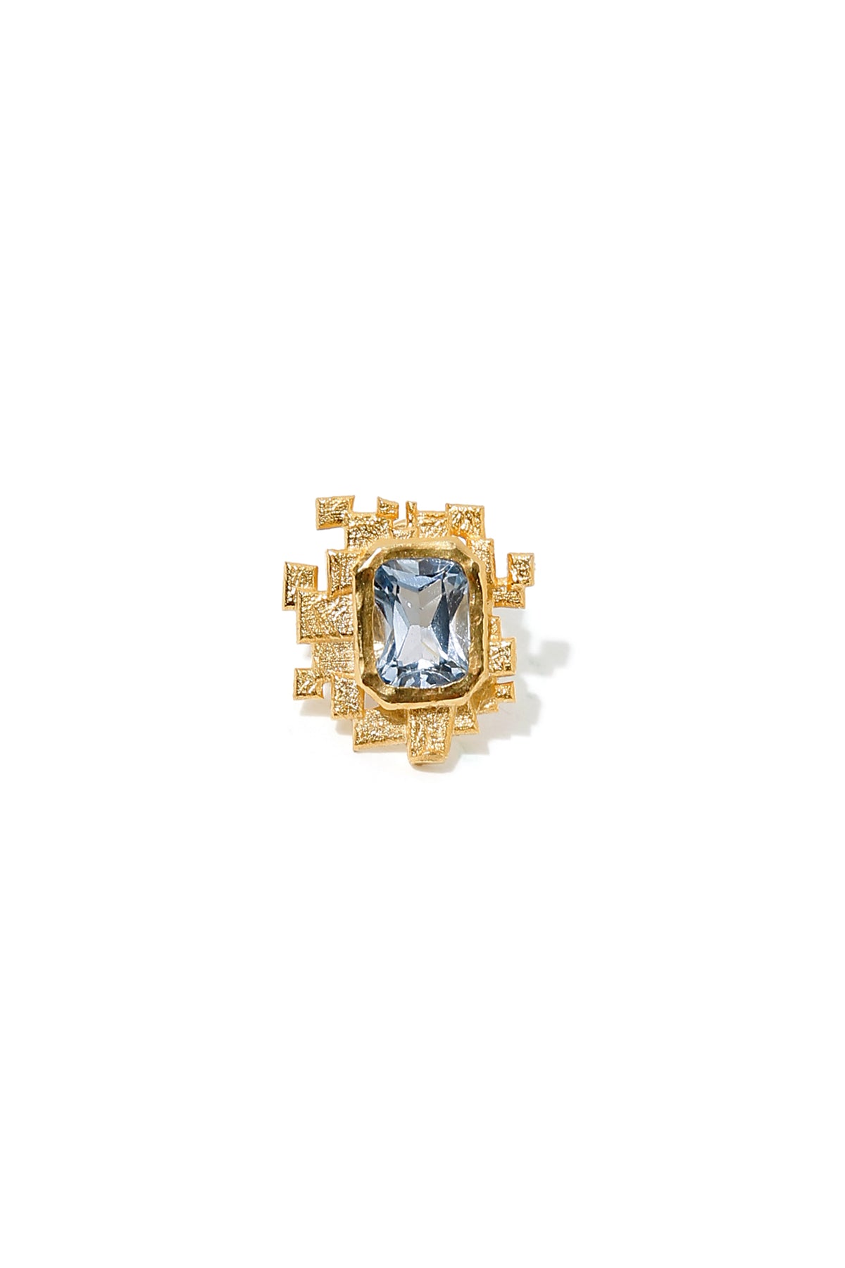 Aquamarine Mozaik Küpe